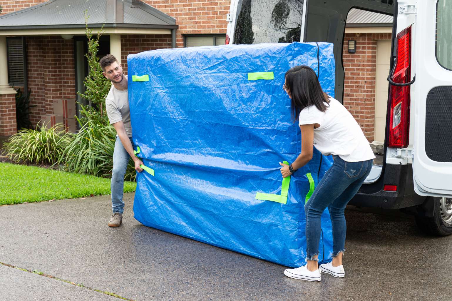 Ultrablock Mattress Bags for Moving or Storage  6 Mil Plastic Cover Extra  Thick Twin Size Bag  Walmartcom